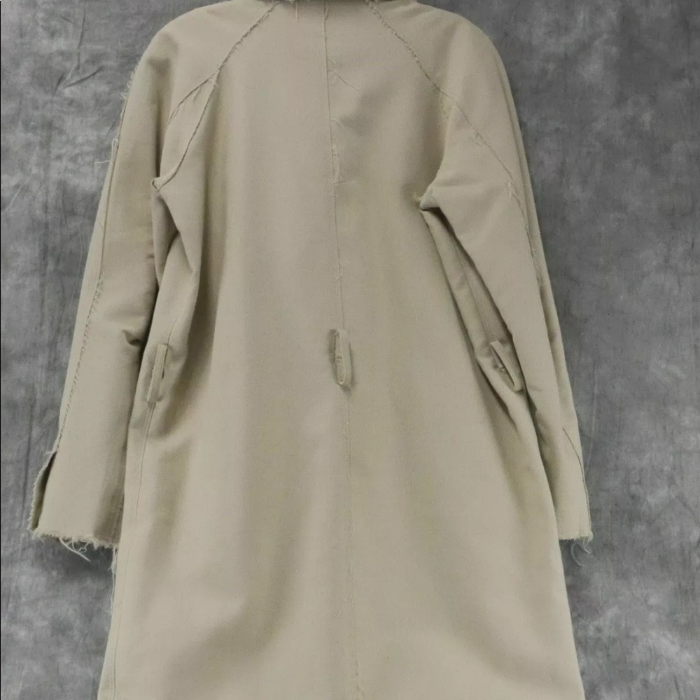 Rag and bone oxford tan Port trench coat xs - Picture 10 of 10